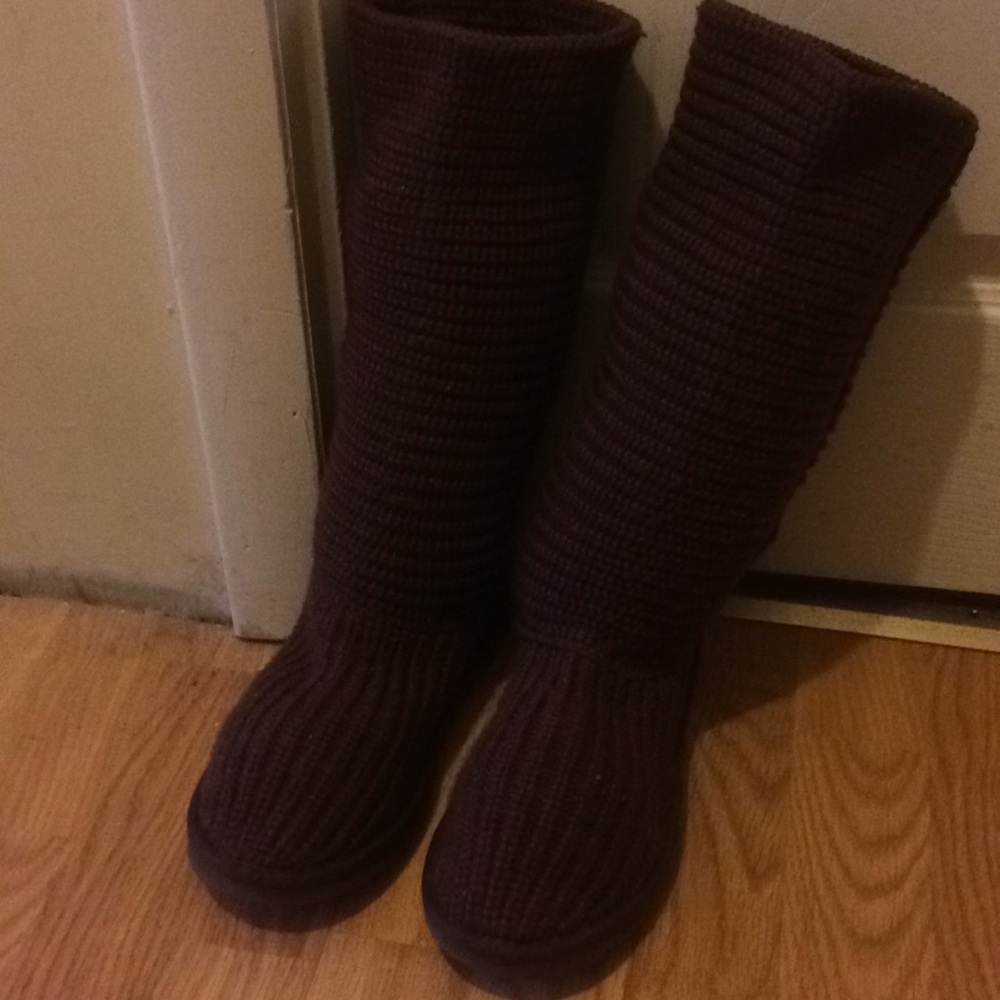 Ugg knit 5817 Brown women’s size 7